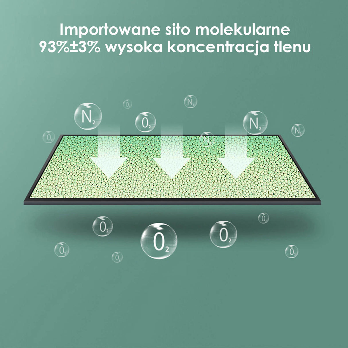 VARON VP-1 | Przenośny koncentrator tlenu o przepływie pulsacyjnym (1–5 poziomów)