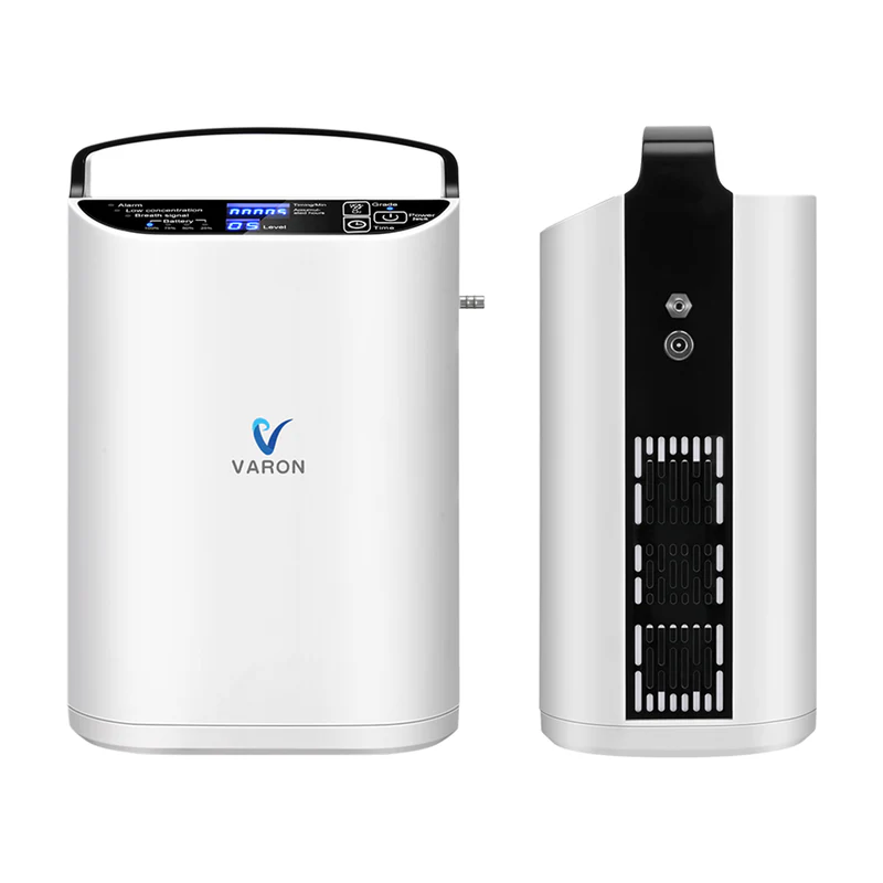 VARON VP-1 | koncentrator tlenu przenośny z trybem pulsacyjnym (1–5 poziomów)