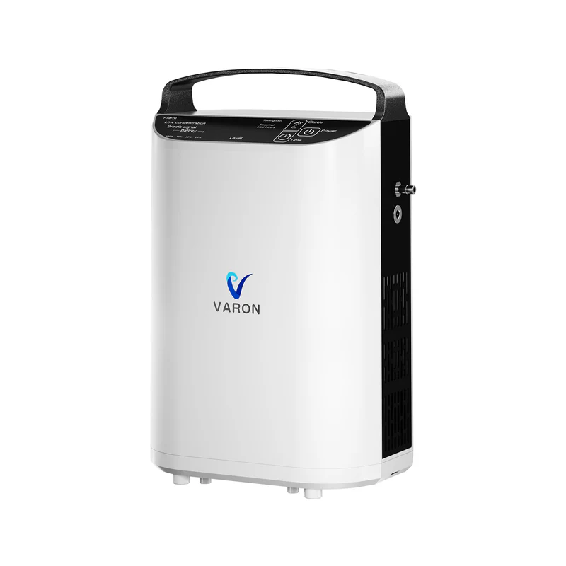 VARON VP-1 | koncentrator tlenu przenośny z trybem pulsacyjnym (1–5 poziomów)