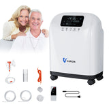 VARON VH-4 Sauerstoffgerät für Zuhause | Kontinuierlicher Fluss, CE-geprüft (1-9 Stufen) VARON