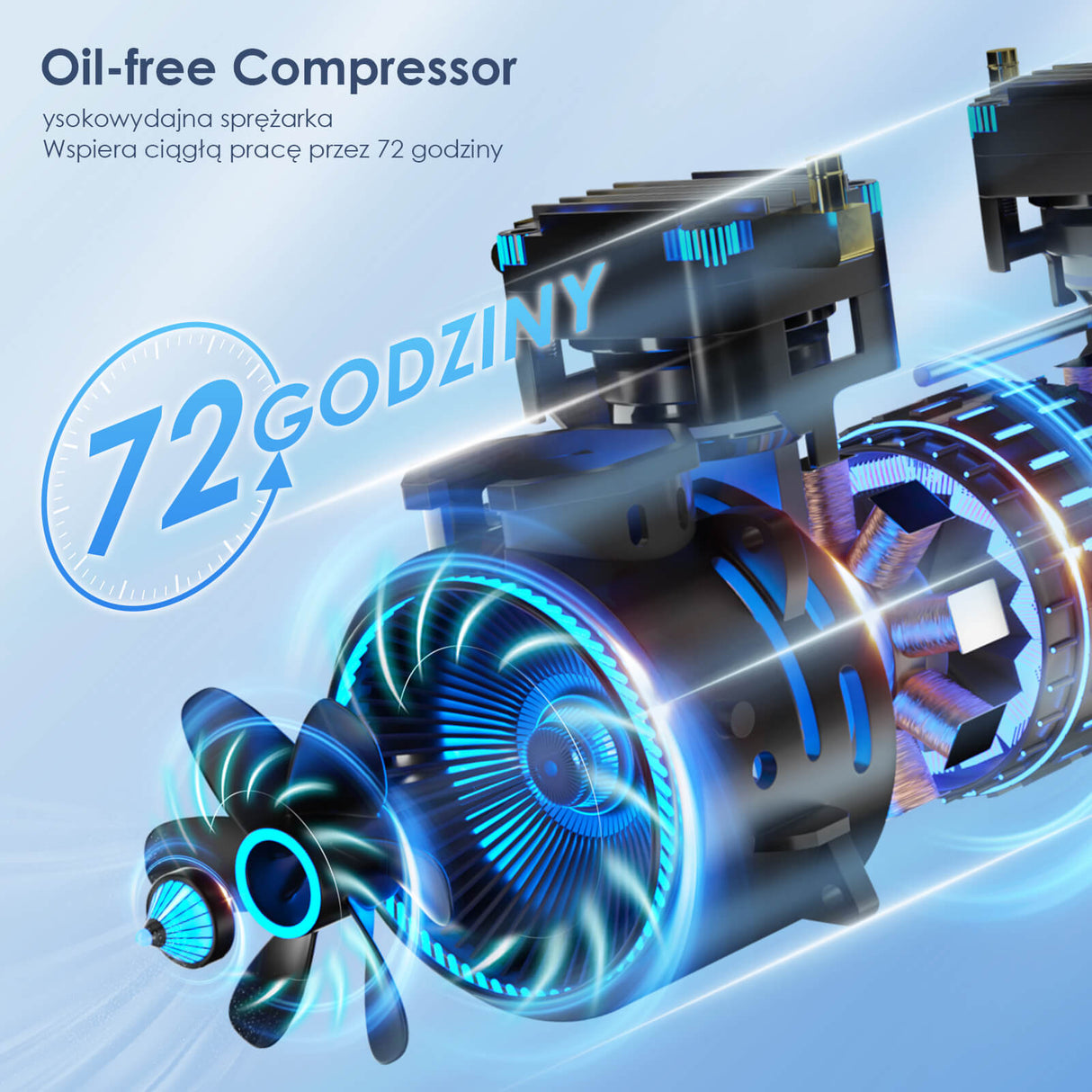 VARON VH-3 Domowy koncentrator tlenu o przepływie ciągłym (1–7 poziomów)