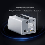 VARON VT-1 Koncentrator tlenu pulsacyjny i ciągły | Idealny w podróży, posiada certyfikat CE