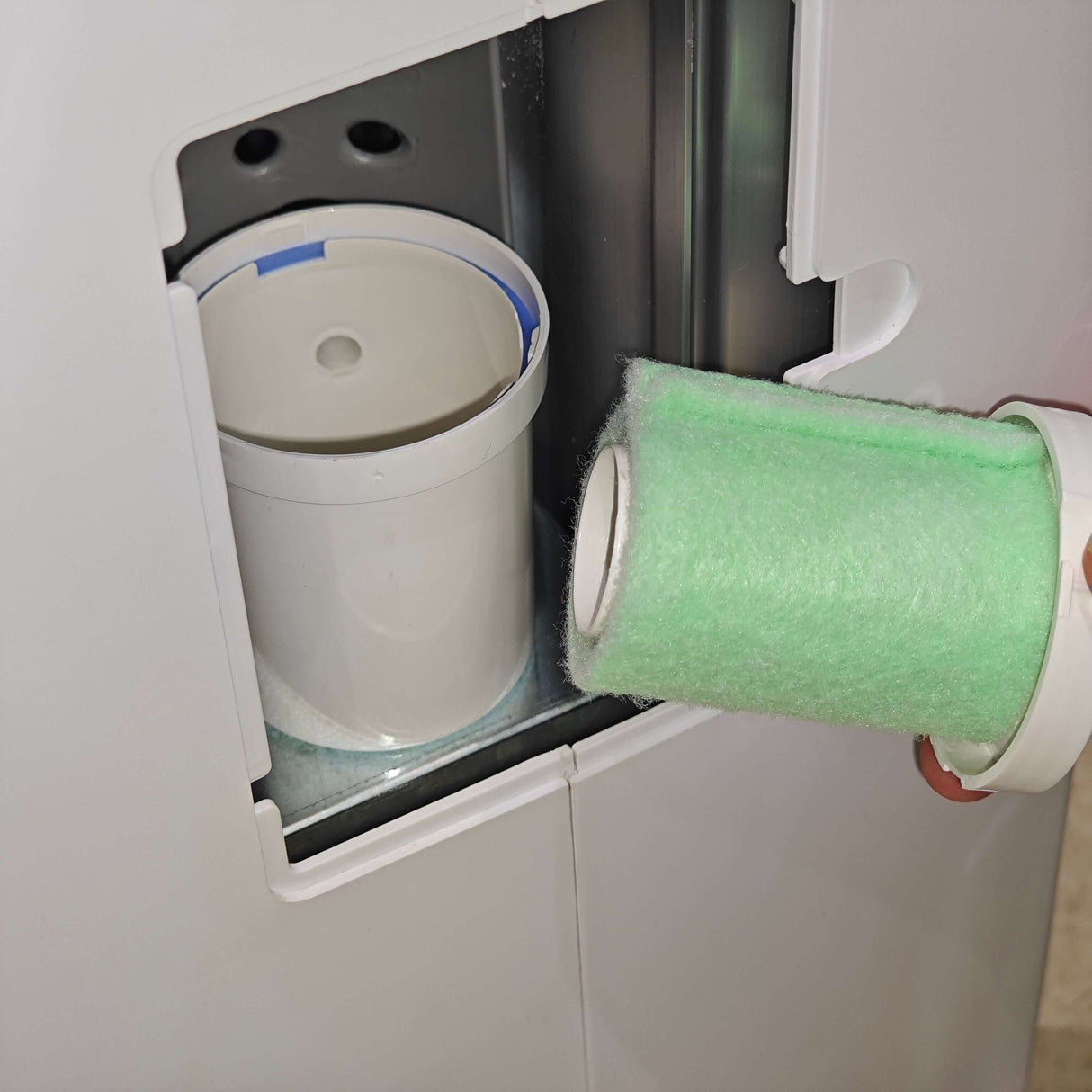 Zestaw filtrów bawełnianych (zielony/czarny) – Akcesoria do koncentratora tlenu Serene 5 (20 sztuk/zestaw)