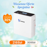 VARON VP-6 | Przenośny koncentrator tlenu o przepływie ciągłym (1–6 poziomów)