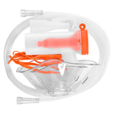 Zestaw inhalatorów maskowych Akcesoria do koncentratora tlenu VH-1/VH-2/VH-3 (niebieski lub pomarańczowy, wybrany przypadkowo, 2 szt.)