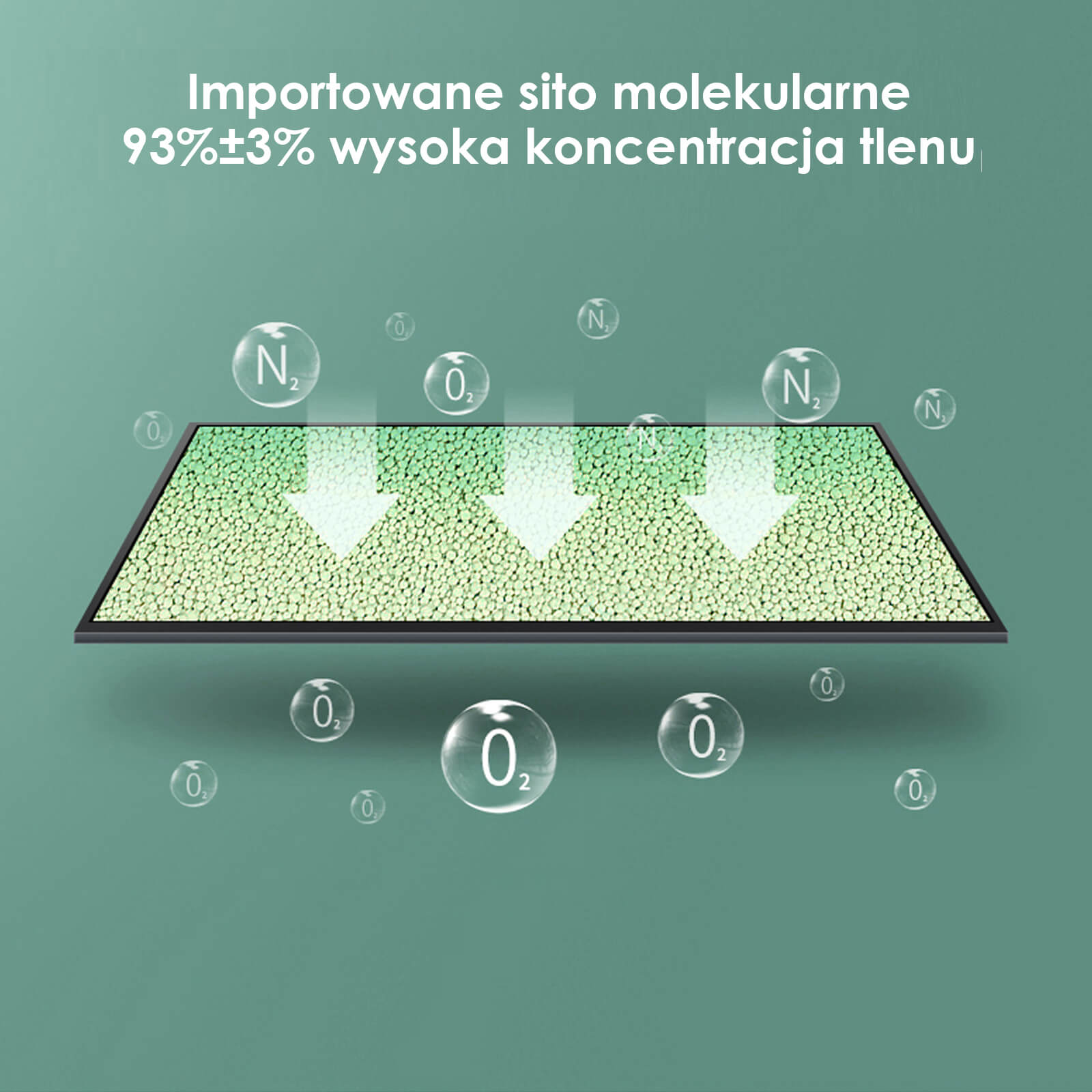 VARON VP-1 | Przenośny koncentrator tlenu o przepływie pulsacyjnym (1–5 poziomów)