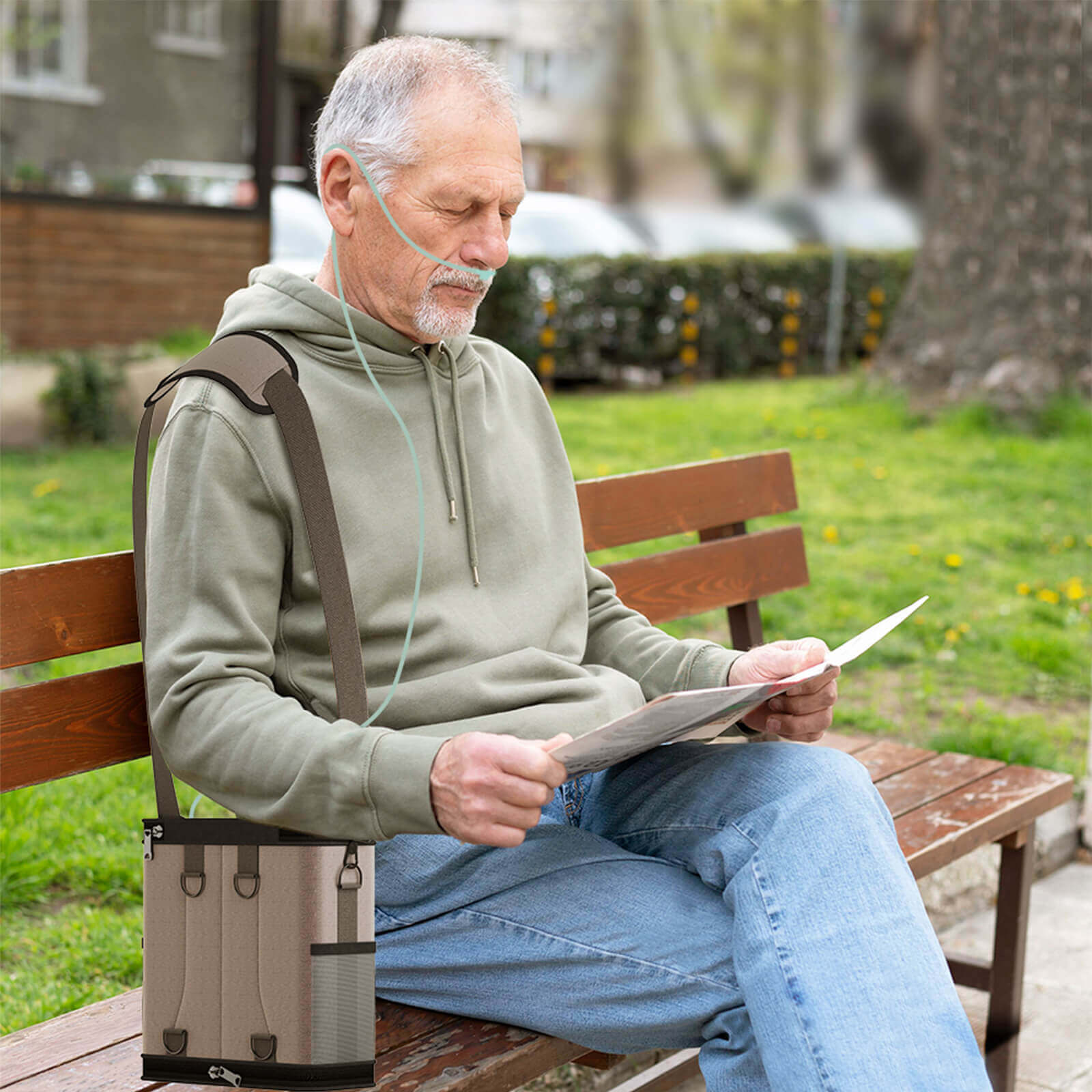 VARON VP-6 | Przenośny koncentrator tlenu o przepływie ciągłym (1–6 poziomów)