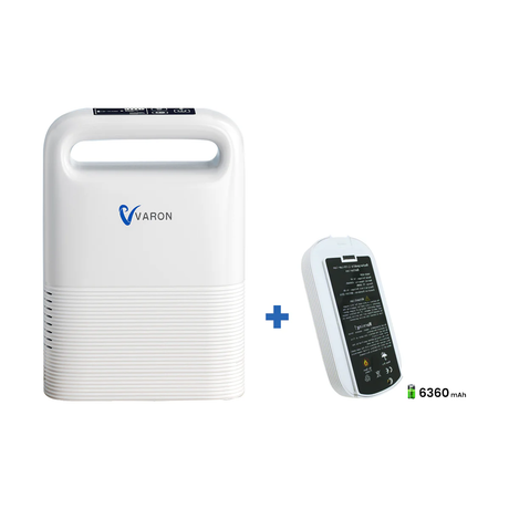 VARON VP-2 | Portable Pulse Flow Oxygen Concentrator (Settings 1-5)