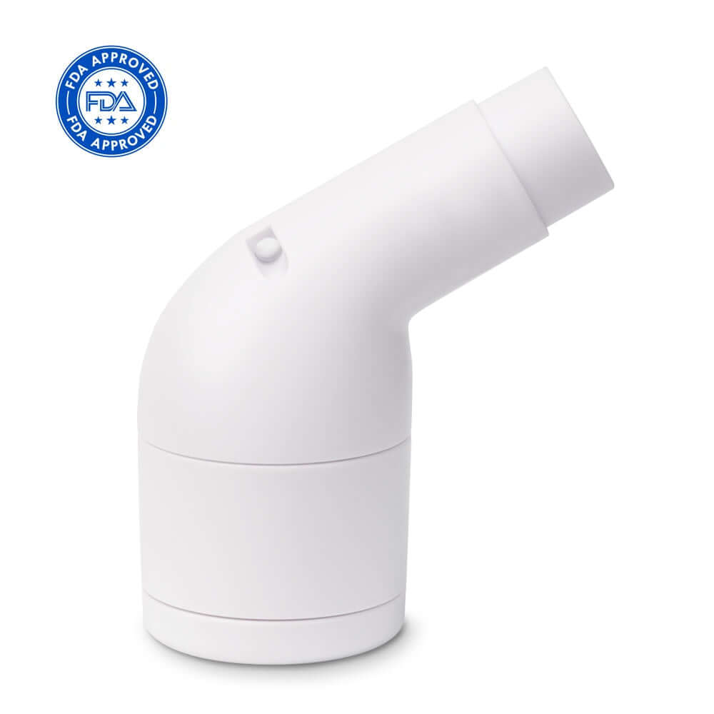 Device for pulmonary breathing exercises