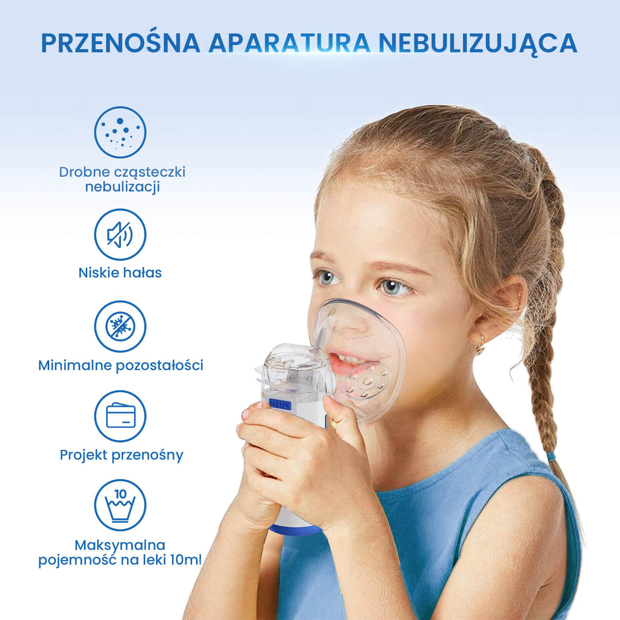 VARON Portable Nebulizer for Children MY-133