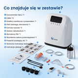 VARON VH-4 Domowy koncentrator tlenu | Regulowany przepływ ciągły, certyfikat CE (1–9 poziomów)