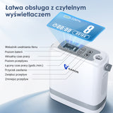 Nowy VARON VP-8G｜Przenośny koncentrator tlenu z technologią przepływu pulsacyjnego (regulacja 1–8 poziomów)