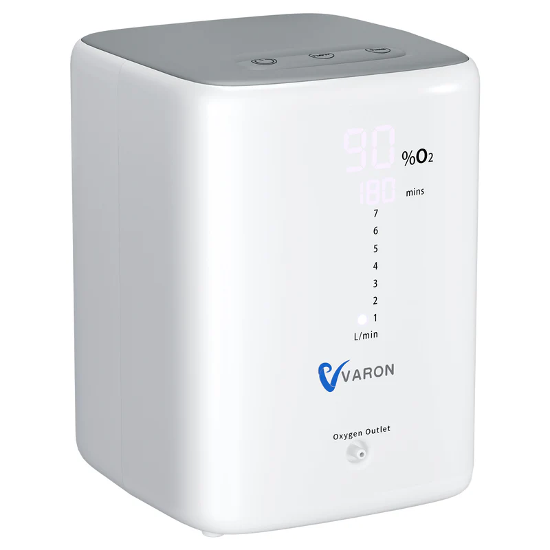 VARON VH-3 Domowy koncentrator tlenu o przepływie ciągłym (1–7 poziomów)
