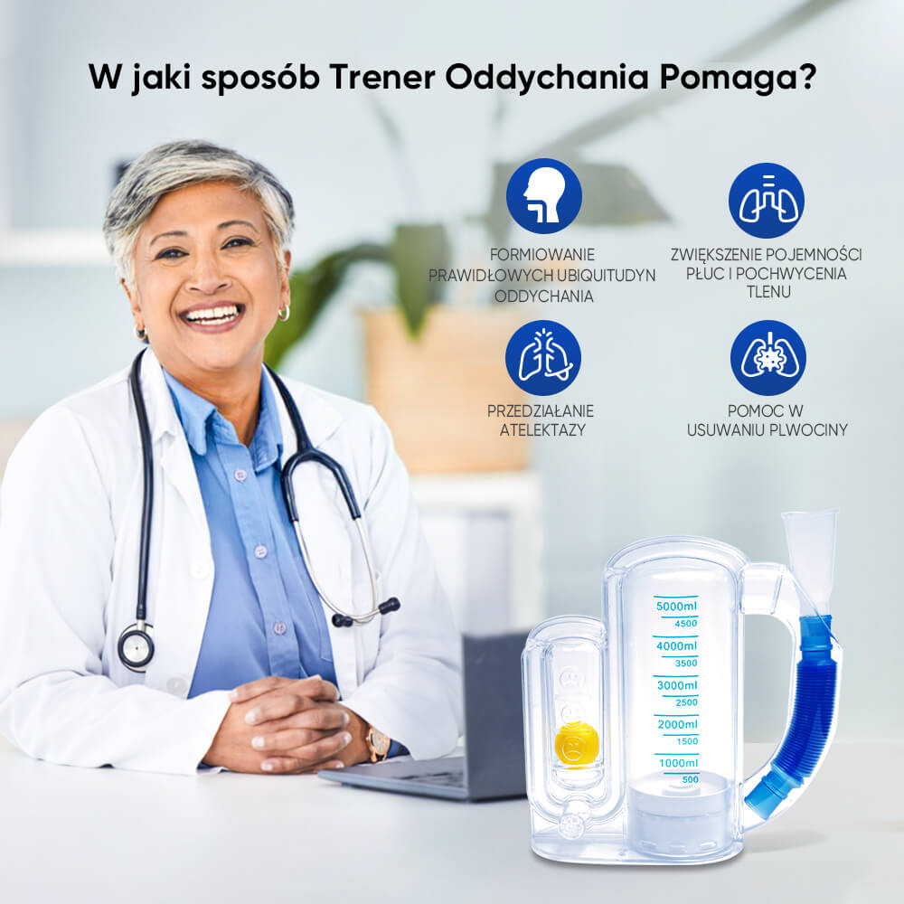 Breathing Trainer 5000ML Lungs