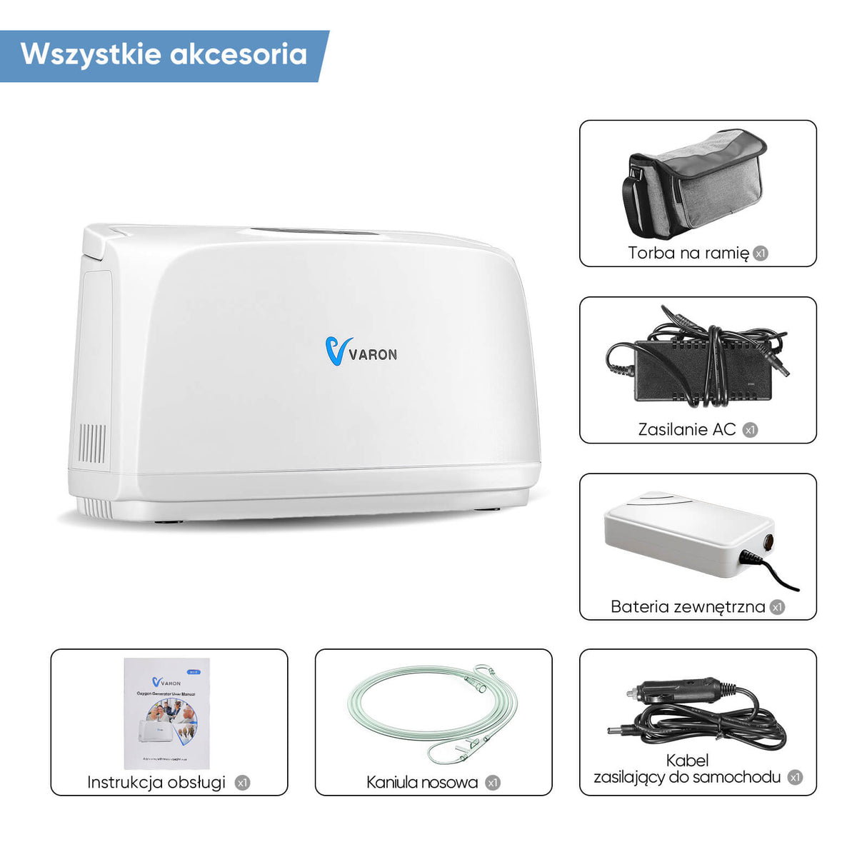 VARON VL-1 | Mini tlenowy towarzysz w podróży