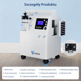 VARON Serene 5 do użytku domowego, certyfikat FDA | 5 litrów, praca do 72 godzin