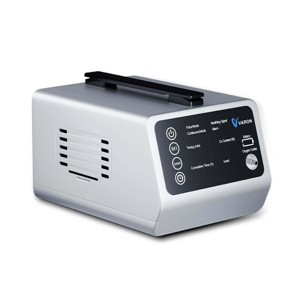 VARON VT-1 Koncentrator tlenu pulsacyjny i ciągły | Idealny w podróży, posiada certyfikat CE