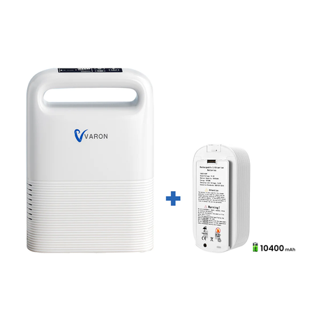 VARON VP-2 | Portable Pulse Flow Oxygen Concentrator (Settings 1-5)
