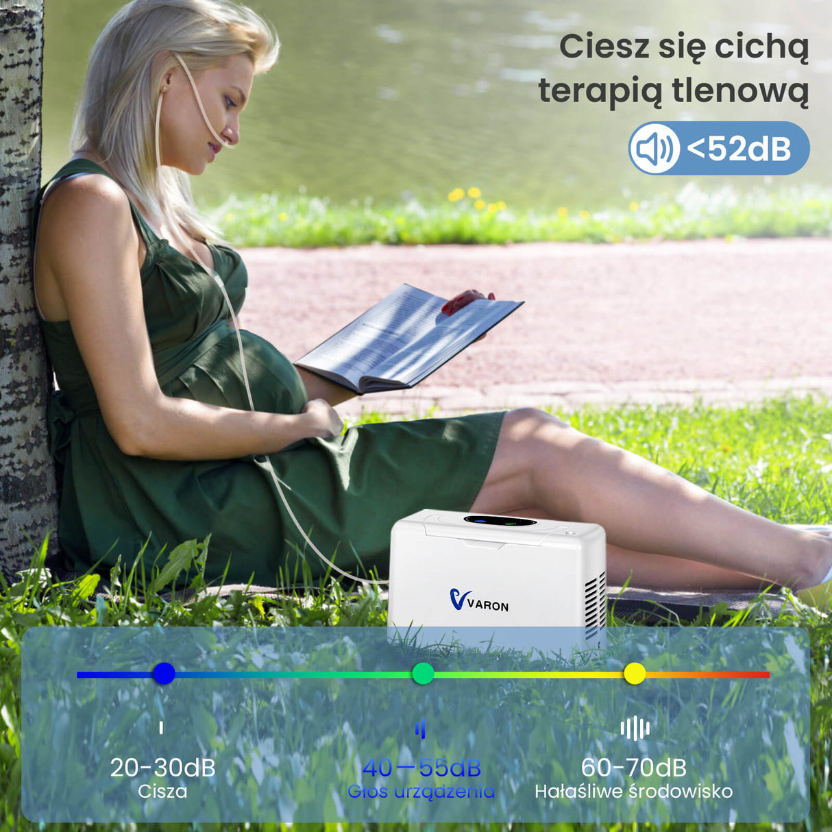 VARON VL-2 | 3L przenośny towarzysz tlenowy