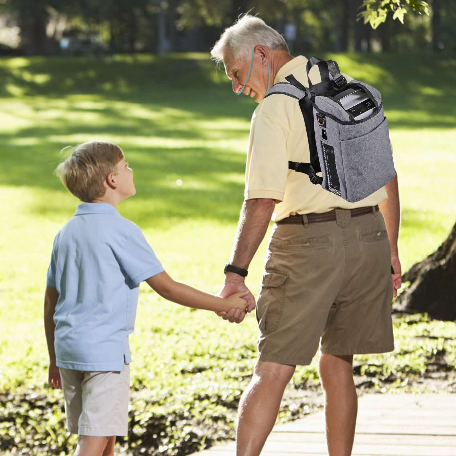 VARON VP-1 | Przenośny koncentrator tlenu o przepływie pulsacyjnym (1–5 poziomów)