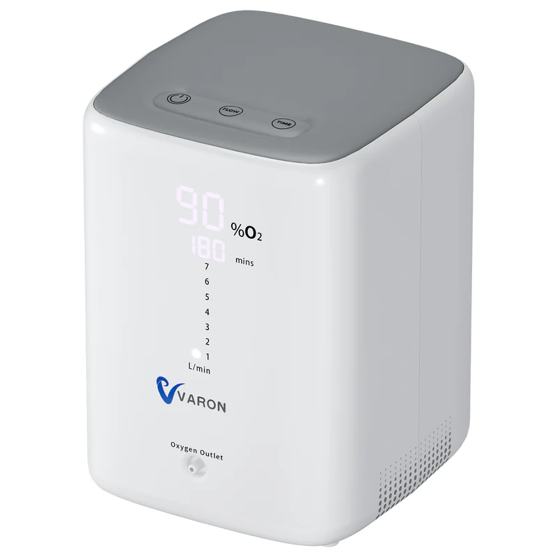 VARON VH-3 Domowy koncentrator tlenu o przepływie ciągłym (1–7 poziomów)
