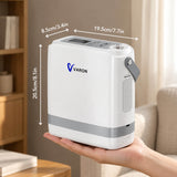 Nowy VARON VP-8G｜Przenośny koncentrator tlenu z technologią przepływu pulsacyjnego (regulacja 1–8 poziomów)